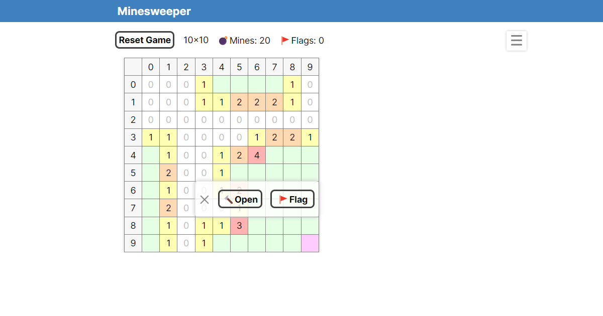 minesweeper